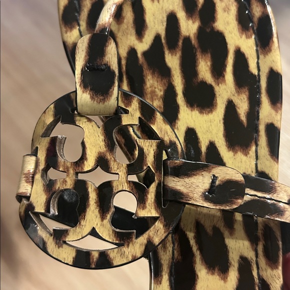 Tory Burch Leopard Print Miller Sandals - Picture 5 of 5